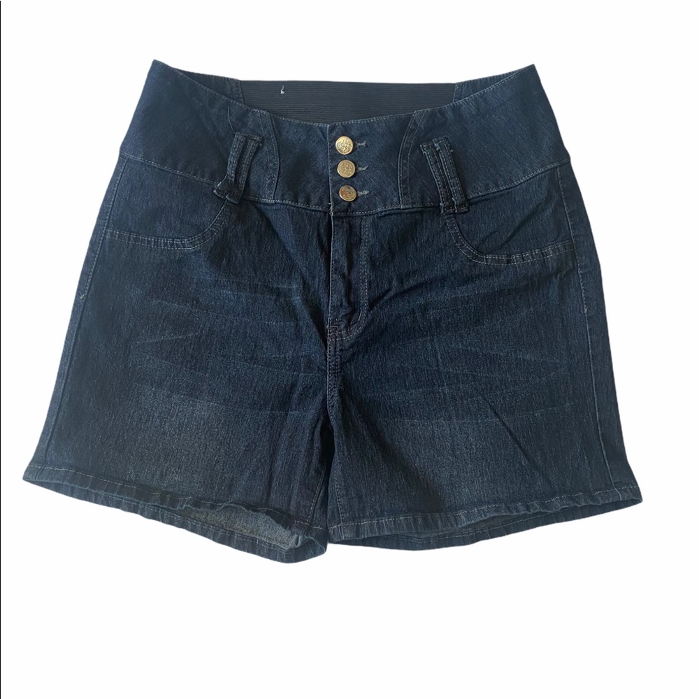 Fashion2Love Jean Shorts with Stretch to Fit Waist